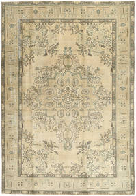  205X294 Colored Vintage Teppich Beige/Gelb Persien/Iran Carpetvista