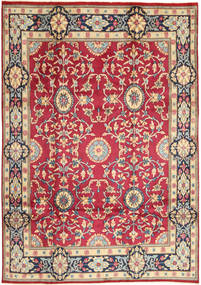  Persisk Kerman Tæppe 208X296 Rød/Beige (Uld, Persien/Iran)