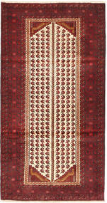  Oosters Beluch Vloerkleed 100X192 Bruin/Rood Wol, Perzië/Iran Carpetvista