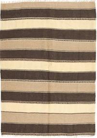 Kilim Rug Rug 128X178 Beige/Brown Wool, Persia/Iran Carpetvista