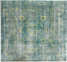 Tapete Colored Vintage 270X290 Quadrado Grande (Lã, Paquistão)