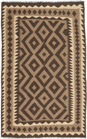  Persischer Kelim Teppich 158X247 Braun/Orange (Wolle, Persien/Iran)
