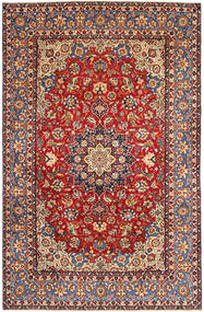 絨毯 ペルシャ ナジャファバード 248X372 レッド/ベージュ (ウール, ペルシャ/イラン)