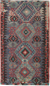 絨毯 キリム トルコ 180X312 ダークグレー/レッド (ウール, トルコ)