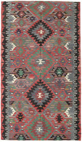  Orientalischer Kelim Türkei Teppich 166X290 Rot/Grau Wolle, Türkei Carpetvista