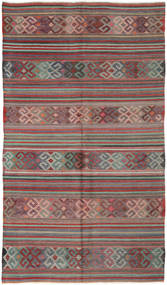 Kelim Vintage Tyrkiske Teppe 174X294 Rød/Grå Ull, Tyrkia Carpetvista