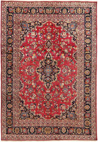198X290 絨毯 マシュハド オリエンタル レッド/ダークレッド (ウール, ペルシャ/イラン) Carpetvista