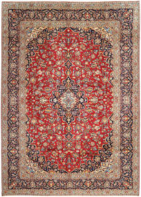  Keshan Teppich 297X402 Persischer Wollteppich Rot/Beige Groß Carpetvista