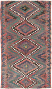  Kelim Vintage Türkei 177X305 Vintage Wollteppich Rot/Grau Carpetvista