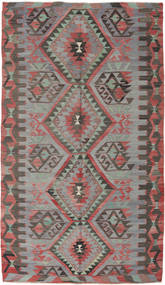 絨毯 キリム トルコ 170X293 グレー/レッド (ウール, トルコ)