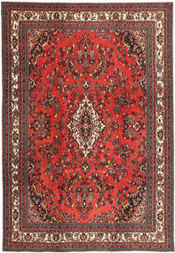 絨毯 ハマダン シャフバフ パティナ 255X368 レッド/茶色 大きな (ウール, ペルシャ/イラン)