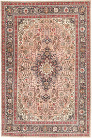 Tabriz Patina Rug 198X294 Brown/Beige Wool, Persia/Iran Carpetvista