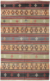 186X308 Kilim Vintage Turkish Rug Oriental Beige/Brown (Wool, Turkey) Carpetvista