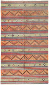  Kilim Vintage Turkish Rug 162X290 Vintage Wool Red/Orange Carpetvista