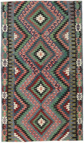  Orientalischer Kelim Türkei Teppich 172X292 Dunkelgrau/Grau Wolle, Türkei Carpetvista