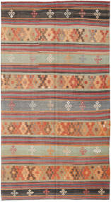  キリム トルコ 絨毯 164X301 ウール 茶色/ベージュ Carpetvista