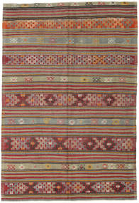 163X237 Kilim Turkish Rug Oriental (Wool, Turkey) Carpetvista
