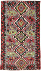 Dywan Orientalny Kilim Tureckie 162X282 Czerwony/Szary (Wełna, Turcja)