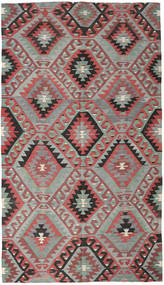 177X308 Alfombra Oriental Kilim Vintage Turquía Rojo/Gris (Lana, Turquía) Carpetvista