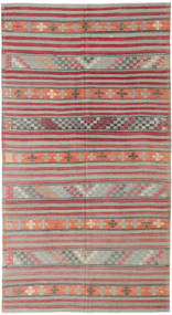  Kilim Turkish Rug 180X334 Wool Red/Green Carpetvista