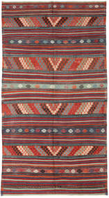 178X330 絨毯 オリエンタル キリム トルコ レッド/グレー (ウール, トルコ) Carpetvista