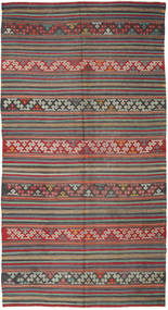 167X314 Tapete Oriental Kilim Vintage Turquia Vermelho/Cinzento (Lã, Turquia) Carpetvista