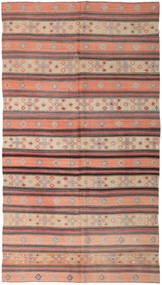 187X335 絨毯 キリム トルコ オリエンタル オレンジ/レッド (ウール, トルコ) Carpetvista