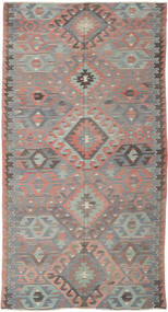 164X308 絨毯 オリエンタル キリム トルコ グレー/ライトグレー (ウール, トルコ) Carpetvista