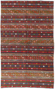 Kilim Turkish Rug 168X280 Red/Brown Wool, Turkey Carpetvista