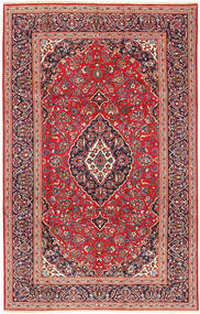  Orientalisk Keshan Matta 205X318 Röd/Beige Ull, Persien/Iran Carpetvista
