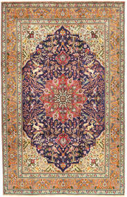  Tabriz Szőnyeg 204X318 Perzsa Gyapjúszőnyeg Carpetvista