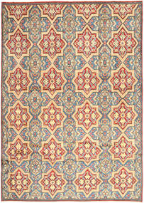 Tapete Kerman 264X369 Bege/Cinzento Grande (Lã, Pérsia/Irão)
