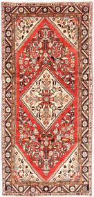  Persisk Hamadan Tæppe 150X326 Rød/Beige Carpetvista