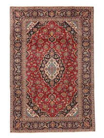 絨毯 ペルシャ カシャン 195X292 レッド/ベージュ (ウール, ペルシャ/イラン)