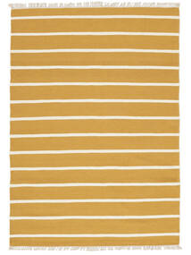  Wool Rug 160X230 Dorri Stripe Mustard Yellow/Yellow