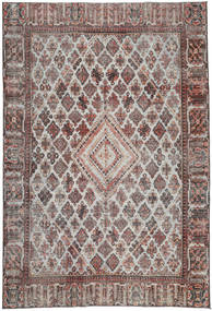 Meimeh Patina Rug 208X302 Red/Light Grey Wool, Persia/Iran Carpetvista