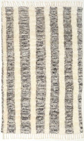 160X230 Barchi/Moroccan Berber Teppich Moderner Beige/Grau (Wolle, Indien) Carpetvista