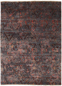  173X236 抽象柄 Damask 絨毯 ウール, Carpetvista