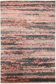 198X298 Damask Teppich Moderner Rot/Braun (Wolle, Indien) Carpetvista