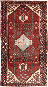 152X285 Klardasht Teppe Orientalsk Løpere Rød/Mørk Rød (Ull, Persia/Iran) Carpetvista