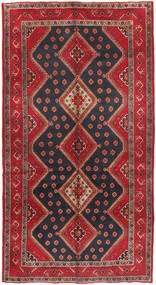 164X300 Dywan Koliai Orientalny Chodnikowy Czerwony/Ciemnoszary (Wełna, Persja/Iran) Carpetvista