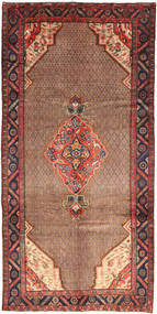  Orientalisk Koliai 155X320 Hallmatta Röd/Brun Ull, Persien/Iran Carpetvista