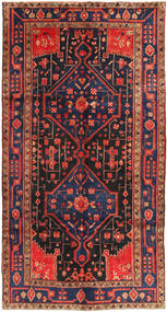 156X293 Dywan Orientalny Koliai Chodnikowy Czerwony/Ciemnoszary (Wełna, Persja/Iran) Carpetvista