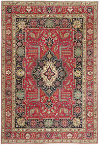  Tabriz Patina Rug 235X342 Persian Wool Red/Brown Large Carpetvista