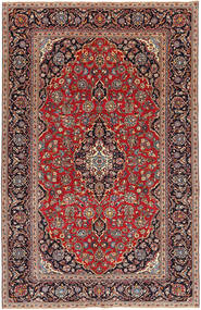 193X298 絨毯 オリエンタル カシャン パティナ レッド/グレー (ウール, ペルシャ/イラン) Carpetvista