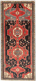  Oriental Hamadan Patina Rug 123X284 Runner
 Red/Beige Wool, Persia/Iran Carpetvista
