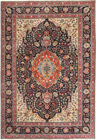 絨毯 タブリーズ パティナ 203X294 レッド/ベージュ (ウール, ペルシャ/イラン)