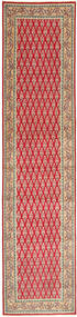 Teppichläufer 93X390 Orientalischer Persischer Täbriz Patina