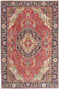  190X290 Tabriz Patina Rug Red/Beige Persia/Iran Carpetvista