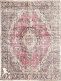  Persian Colored Vintage Rug 292X388 Beige/Red Carpetvista